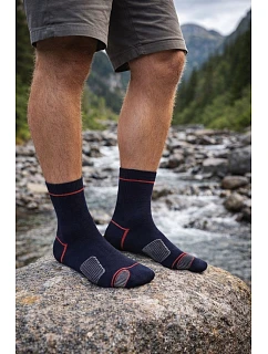 SKARPETKI MŁODZIEŻMĘSKIE WZOROWANE FROTTE AG+ model 19774936 - Gatta