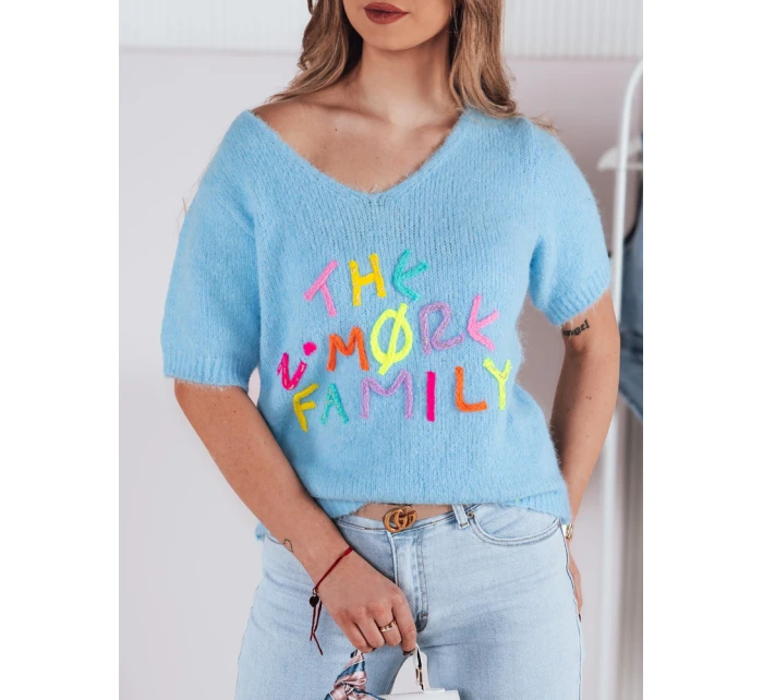 Dámský svetr modrý Dstreet model 21973906 - FashionStreet