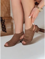 khaki khaki dámské sandály Dstreet model 21984578 - FashionStreet