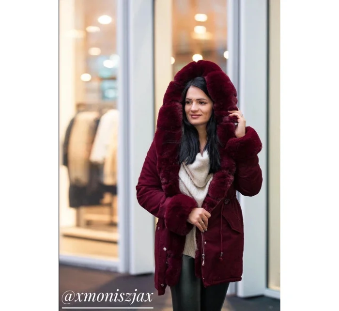 DAMSKA PARKA ZIMOWA Z model 21241940 - SPEED.A DAMSKA PARKA ZIMOWA Z model 21241940 - SPEED.A