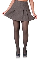 WARM & TRANSPARENT 80 DEN S FLEECE - BELLINDA - čierna