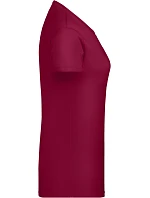 Daiber 8007 Dámske tričko z bio bavlny 02.8007 vínová