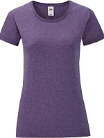 Fruit of the Loom Lady-Fit Iconic 150 T Dámske tričko 16.1432 heather purple