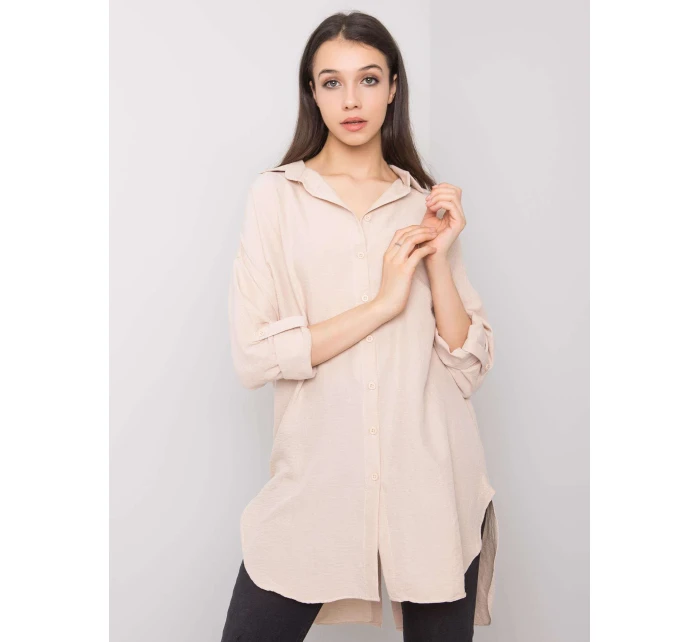 Košile 328 KS model 15252805 béžová - FPrice Košile 328 KS model 15252805 béžová - FPrice