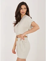 Šortky D60103M62612KA2 svetlo béžová Šortky D60103M62612KA2 svetlo béžová