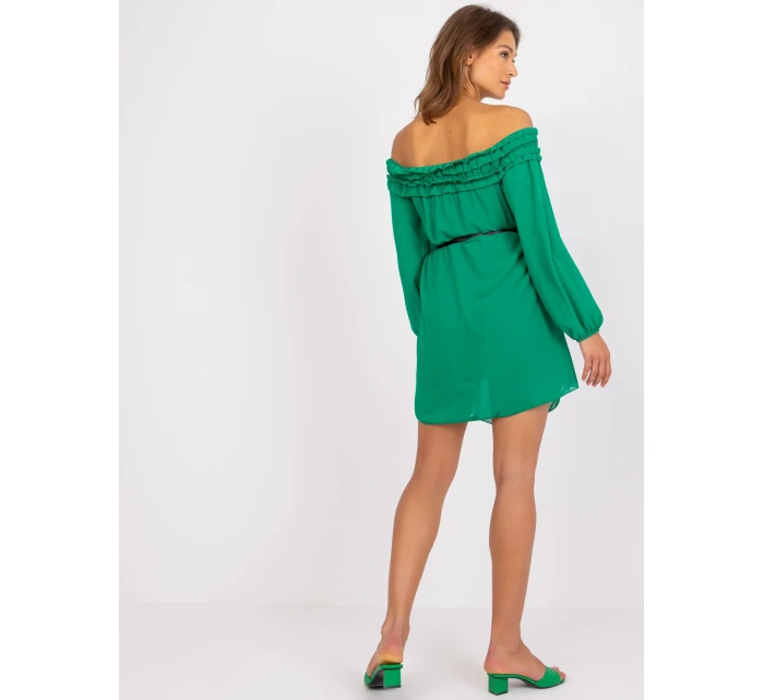 Šaty DHJ SK model 17355755 zelených - FPrice Šaty DHJ SK model 17355755 zelených - FPrice