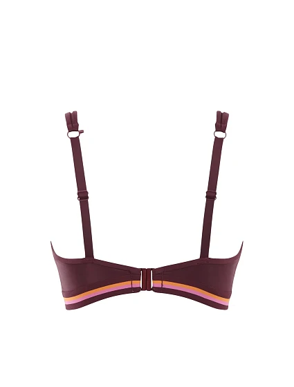 Vrchní díl plavek Kira model 18741473 bordový - Panache