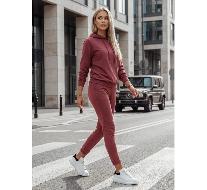 Dámske tepláky MIGEL burgundy FashionStreet AY1090 Dámske tepláky MIGEL burgundy FashionStreet AY1090