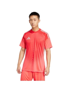 Pánske brankárske tričko adidas Tiro 25 Competition Jersey Short Sleeve red JI9717 pánske