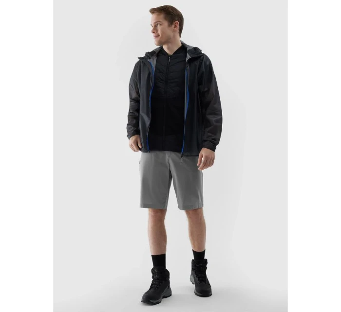 Pánska čierna bežecká vesta Primaloft eco 4F