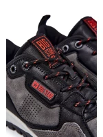 Męskie Klasyczne Buty Sportowe Memory Foam Big Star KK174271 Szare Męskie Klasyczne Buty Sportowe Memory Foam Big Star KK174271 Szare