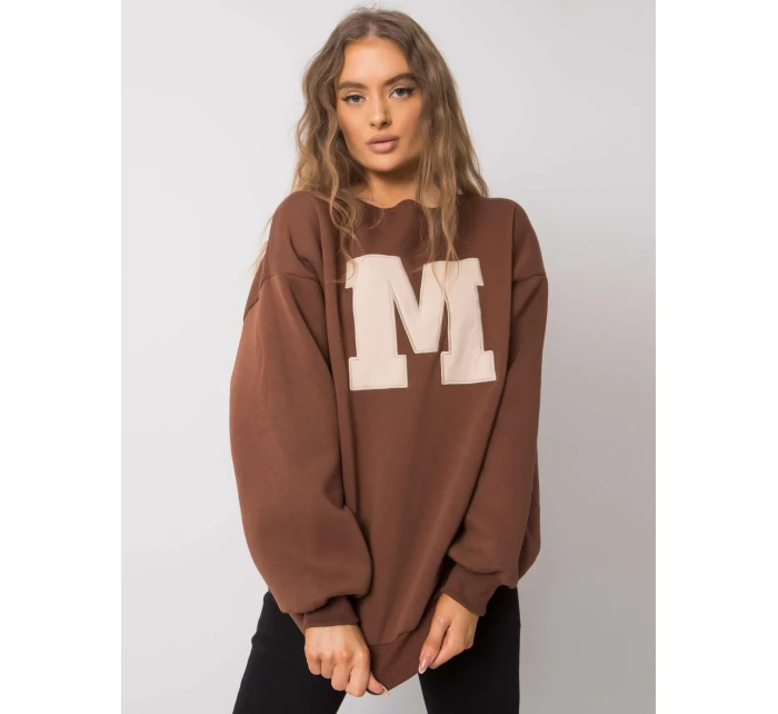 Mikina EM BL 617 1.34X hnedá