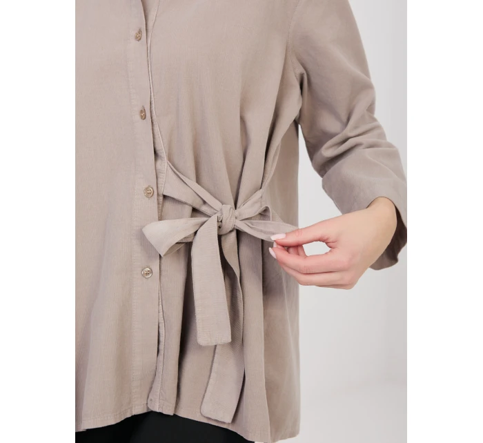 Koszula IT KS model 22031411 ciemny bezowy - FPrice