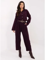 IT nohavice SP 258009.83 tmavo fialové IT nohavice SP 258009.83 tmavo fialové