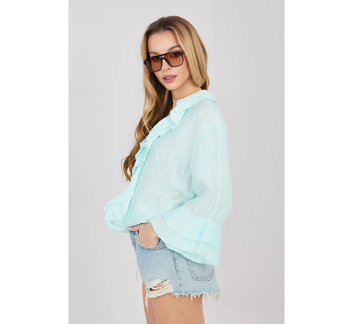 Košeľa s dlhým rukávom model 225517 Taliansko Moda