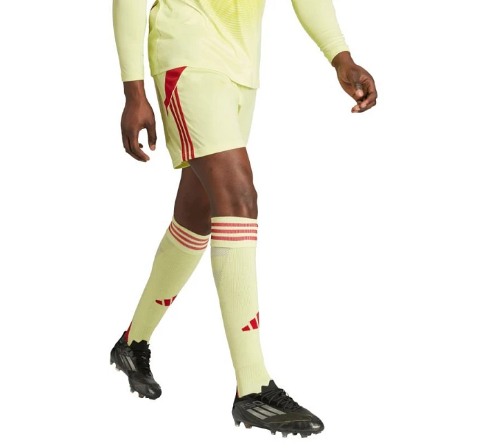 Pánske žlto-červené šortky adidas Tiro 24 JI6090