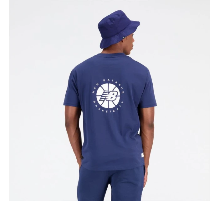 Tričko New Balance Top NB Hoops Essentials Fundamental NNY M MT23582NNY pánske Tričko New Balance Top NB Hoops Essentials Fundamental NNY M MT23582NNY pánske