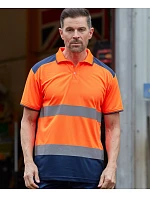 220 HiVis Piqué Polo hi vis model 22501613 - Yoko