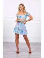 Modrá kvetinová sada Modrá kvetinová sada