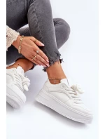 Dámská sportovní obuv na vysoké platformě bílá model 21656489 - Boto Dámská sportovní obuv na vysoké platformě bílá model 21656489 - Boto