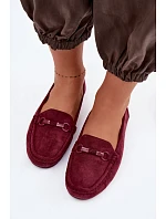 Dámské mokasíny Ploché Bordó Olisa Dámské mokasíny Ploché Bordó Olisa