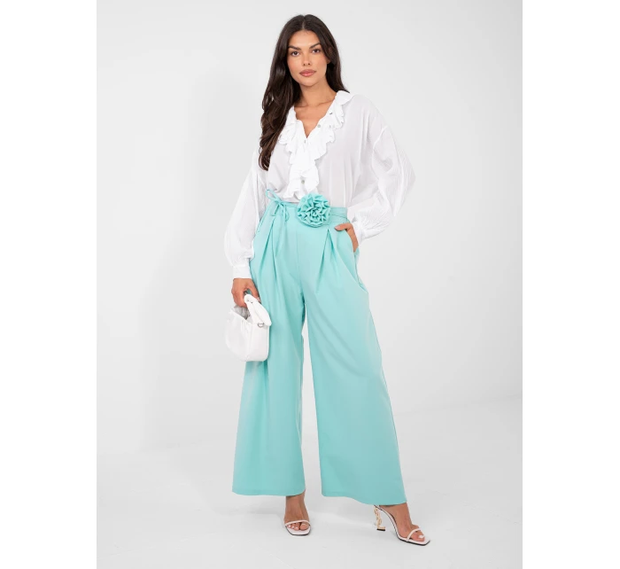 Spodnie IT SP model 21895860 1.06 mietowy - FPrice Spodnie IT SP model 21895860 1.06 mietowy - FPrice