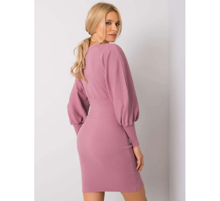 Šaty RV SK 6079.65 tmavo ružová