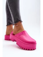 Dámské žabky na masivní podrážce Big Star model 20434757 Fuchsia - Big Star Shoes Dámské žabky na masivní podrážce Big Star model 20434757 Fuchsia - Big Star Shoes