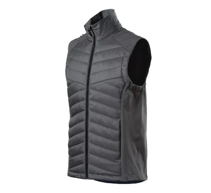 Cross hybridná vesta pánska light anthracite