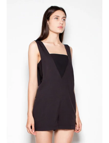 Dámska krátky overal VT022 Čierna - Venaton