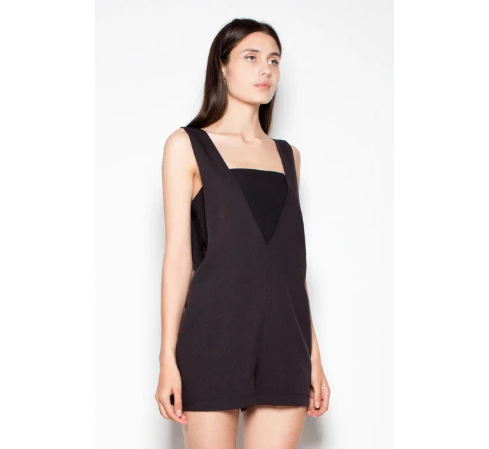 Dámska krátky overal VT022 Čierna - Venaton