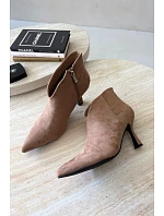 Boty na podpatku model 230937 Step in style Boty na podpatku model 230937 Step in style