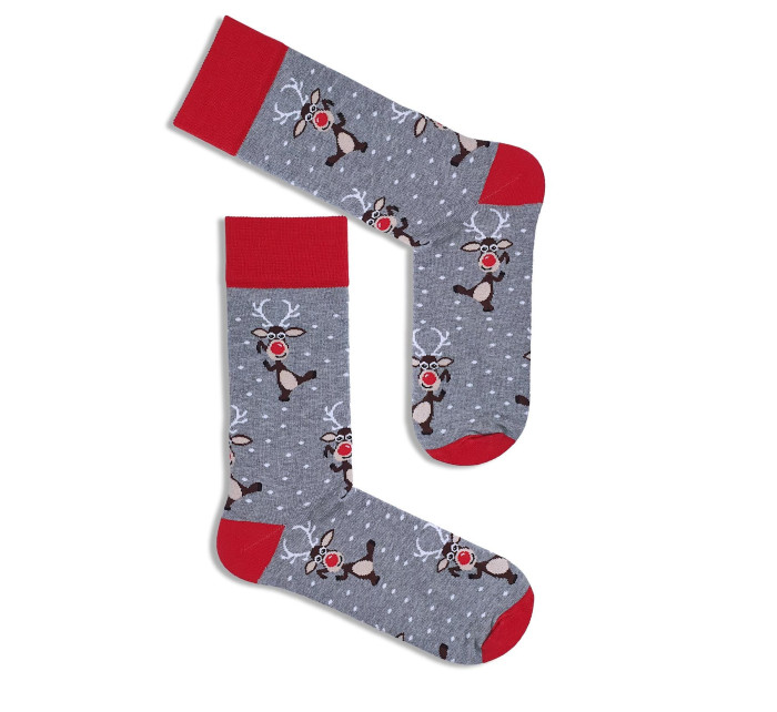 Pánske ponožky Milena 1290 Vianočné 38-46