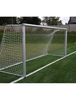 Futbalová sieť 5x2x0,8x1,5m /PE 3/ NETEX WHITE/RED