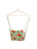 BRAZÍLSKA ZÁVESNÁ SEDACIA SEDAČKA HAMAK 100x50cm PRÍRODA S TROPICKOU DŽUNGĽOU PUSH CUSHION BRAZÍLSKA ZÁVESNÁ SEDACIA SEDAČKA HAMAK 100x50cm PRÍRODA S TROPICKOU DŽUNGĽOU PUSH CUSHION