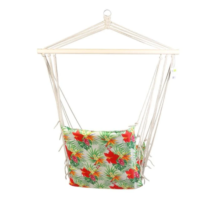 BRAZÍLSKA ZÁVESNÁ SEDACIA SEDAČKA HAMAK 100x50cm PRÍRODA S TROPICKOU DŽUNGĽOU PUSH CUSHION BRAZÍLSKA ZÁVESNÁ SEDACIA SEDAČKA HAMAK 100x50cm PRÍRODA S TROPICKOU DŽUNGĽOU PUSH CUSHION