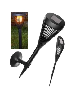 SOLÁRNA BATERKA 2V1 EFEKT PLAMEŇA 12 LED