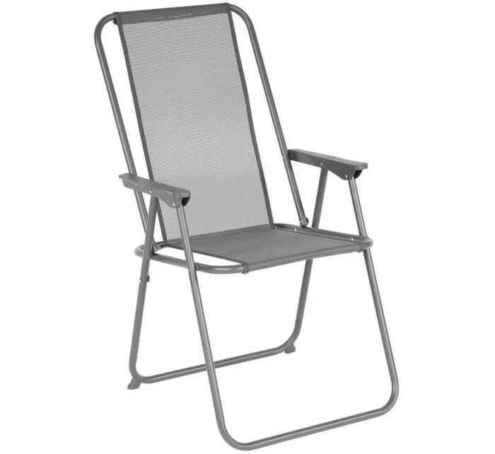 SADA ZÁHRADNÉHO NÁBYTKU OKRÚHLY STÔL 4 STOLIČKY A SLNEČNÍK TMAVOSIVÁ