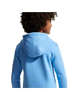 Detská mikina Nike Sportswear Club Fleece, svetlo modrá, FD3000 497 Detská mikina Nike Sportswear Club Fleece, svetlo modrá, FD3000 497
