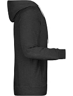 Pánská raglánová mikina s kapucí 02. black heather model 22435131 - Daiber