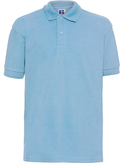 Russell Athletic 599B Detské polo tričko z hrubej bavlny 10.599B sky