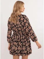 Šaty DHJ SK 19861 7.94 čierno-béžové Šaty DHJ SK 19861 7.94 čierno-béžové