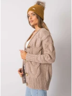 Dámska čiapka 69 tmavo žltá