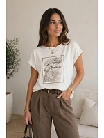 model 22143808 BLOUSE - OFF PINK