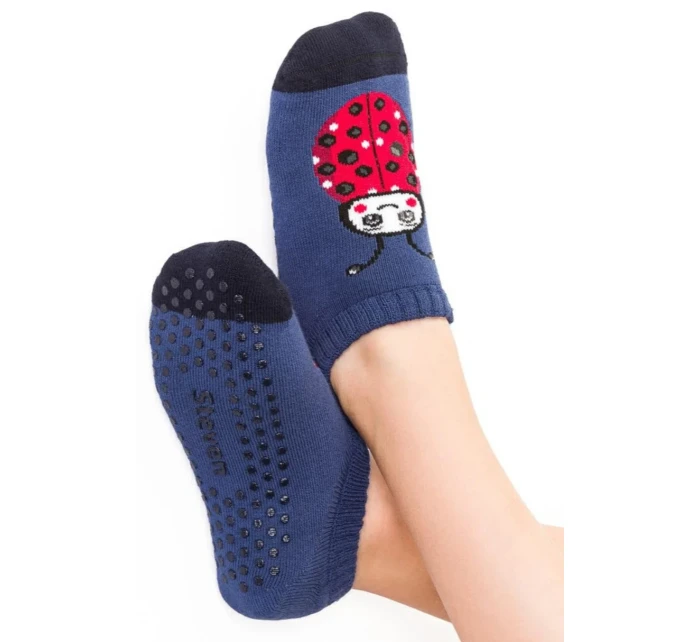 DETSKÉ FROTÉ TOPÁNKY S ABS 134 DENIM 26-28