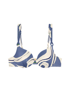 Dámske plavky Summer Allure WP - BLUE - modrá a biela 0032 - TRIUMPH