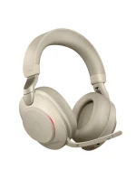 Jabra Evolve2 85 UC Stereo slúchadlá do uší Link380a, béžová