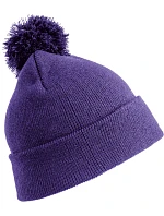 RC Dětská pletená čepice s bambulí 28. purple model 22424535 - Result Headwear RC Dětská pletená čepice s bambulí 28. purple model 22424535 - Result Headwear