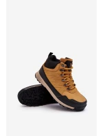 Damskie Ocieplane Buty Trekkingowe Camel Big Star MM274479 Damskie Ocieplane Buty Trekkingowe Camel Big Star MM274479