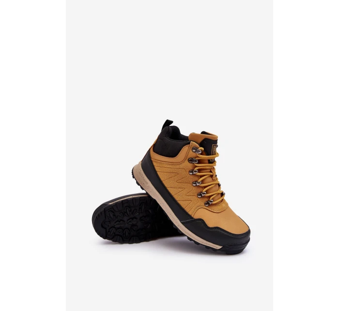 Damskie Ocieplane Buty Trekkingowe Camel Big Star MM274479 Damskie Ocieplane Buty Trekkingowe Camel Big Star MM274479